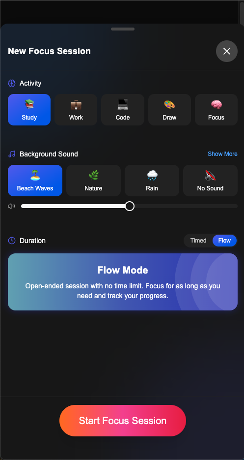 Weko mobile app wellbeing feature